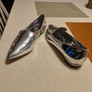 Nine West Metallic Flats